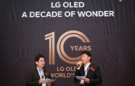 LG OLED TV is named overwhelmingly No. 1 in the global OLED TV market for 10 consecutive years