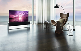 LG Electronics launches 'LG SIGNATURE OLED R', the world’s first rollable TV